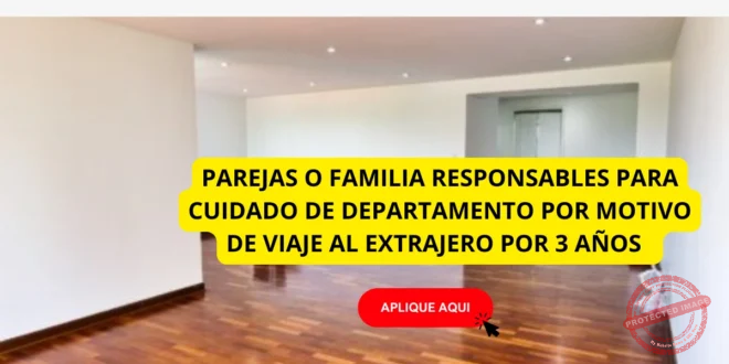 CUIDADO DE DEPARTAMENTO
